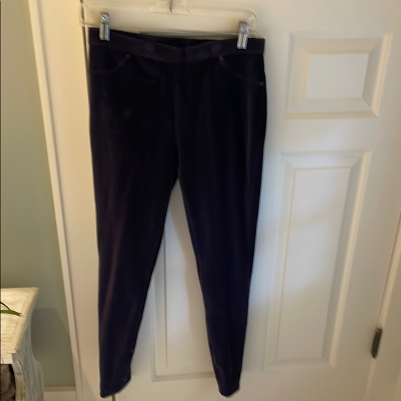 Stretch corduroy pants with faux front pockets and real front pockets - Picture 1 of 3